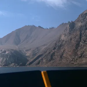 Guadalupe Island from boat