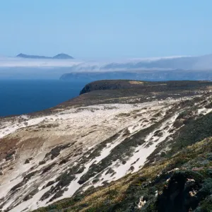 Santa Cruz Island and Santa Rosa Island from San Miguel Island