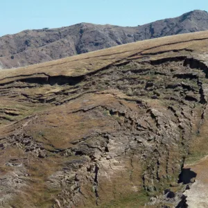 Mass Wasting, No Man's Land, Santa Cruz Island