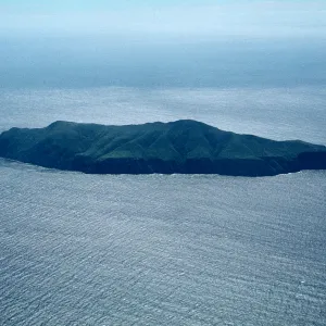 Anacapa Islands, taken from an airplane