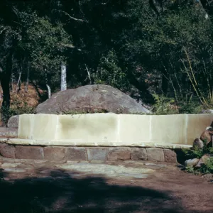 Campbell Bench, stone bench