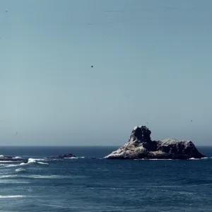 Lion Rock off Piedras Blankas Light House