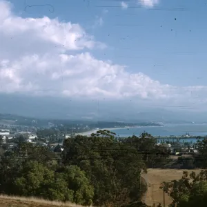Santa Barbara coast looking south