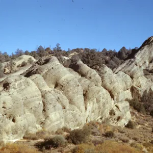 giant rock outcrop