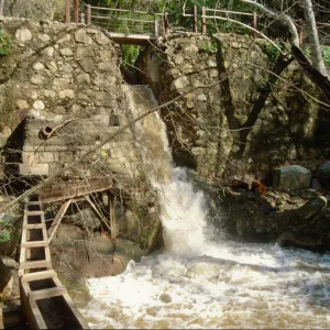 Aqueduct below Mission Dam