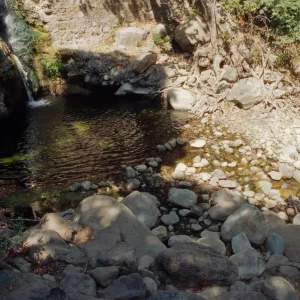 Pool Below Dam from rocks