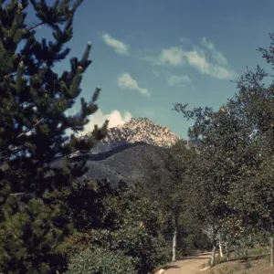Old Foothill Section looking north to mountain