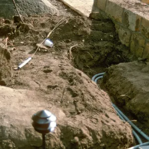 Constructing Home Demonstration Garden 