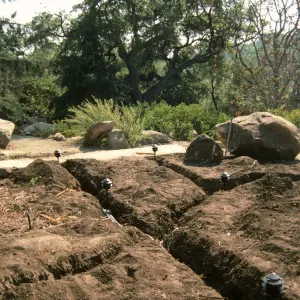 Constructing Home Demonstration Garden 