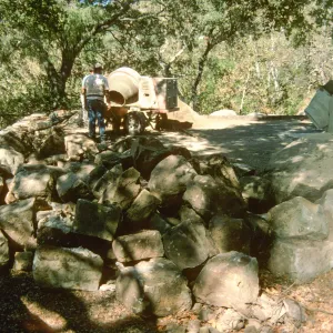 Constructing Home Demonstration Garden 