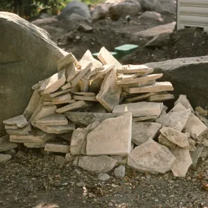 Constructing Home Demonstration Garden 