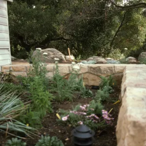 SBBG Home Demonstration Garden construction