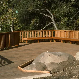 SBBG Home Demonstration Garden construction