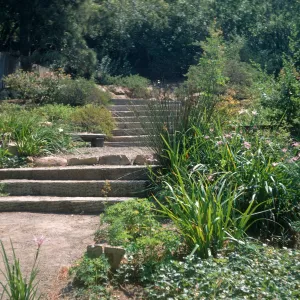 Conn Garden Memorial, Meadow View steps
