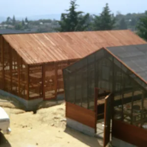 Hort Unit lathe house construction