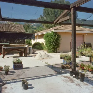 Horticulture Unit covered growing area