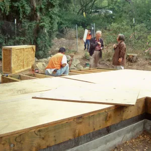 Tea House Construction
