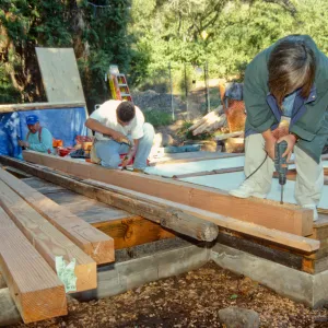 Tea House Construction