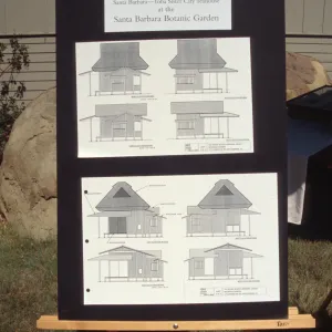 sign about tea house construction