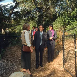 Japanese consul-general visit to Tea House