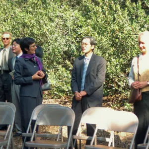 Japanese consul-general visit to Tea House