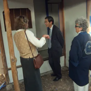 Japanese consul-general visit to Tea House