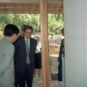 Japanese consul-general visit to Tea House