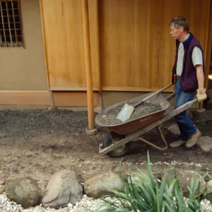 Tea House Garden installation