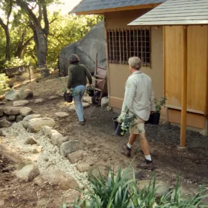 Tea House Garden installation
