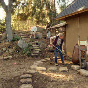 Tea House Garden installation