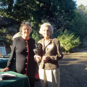 people at tea house event