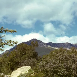Santa Ynez Mountains from the Porter Trail