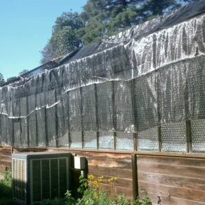 Lath house repairs