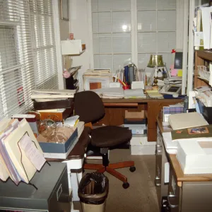 An office inside the Cottage