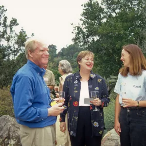 Dedication event, Desert Section, Pritzlaff Bench, 2000