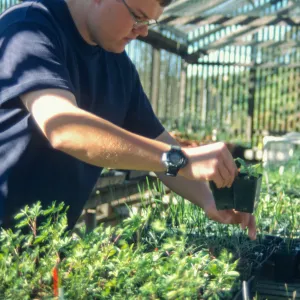 Andrew Wyatt, plant propagator, Horticulture Unit