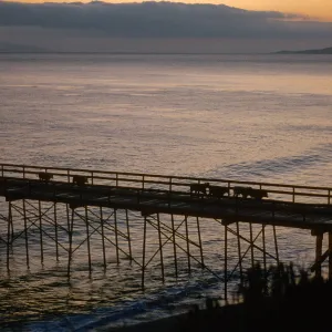 Bechers Bay, Santa Rosa Island, Pier