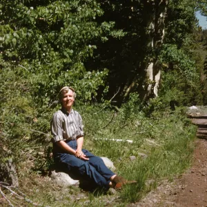 Lyda Edge on Old Mammoth Road