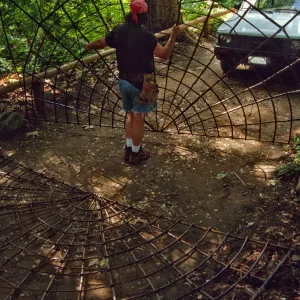 Big Bugs Spider Installation