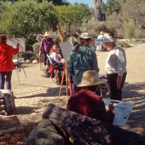 Artists in the Garden