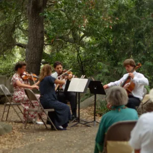 Music Academy of the West Concert, under the Meadow Oaks