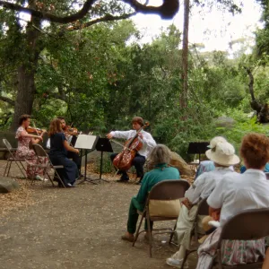Music Academy of the West Concert, under the Meadow Oaks