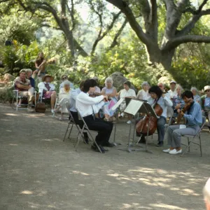 Music Academy of the West Concert, under the Meadow Oaks