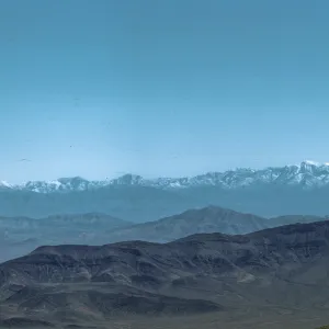 mountains to east from Dante's View, Death valley