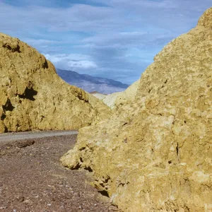 view down Mustard Canyon, Death Valley