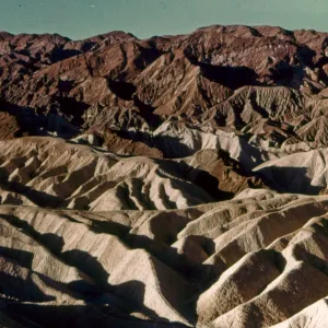 DV10-2 'Badlands at Zabriskie Point, Death Valley, California'