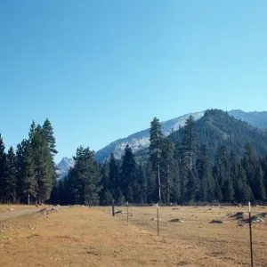 Caribou and Sawtooth Mountain, Trinity Alps, Carter Ranch Road, Mt. Meadow Ranch, Siskiyou county