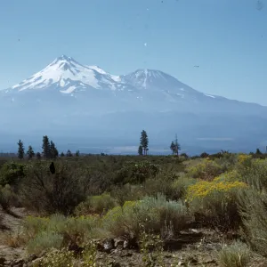 Mt Shasta from north of Weed