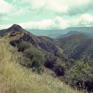 Looking east from Camuesa Peak