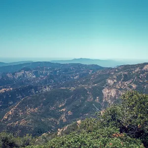 Little Pine Mountain from Madulce Peak